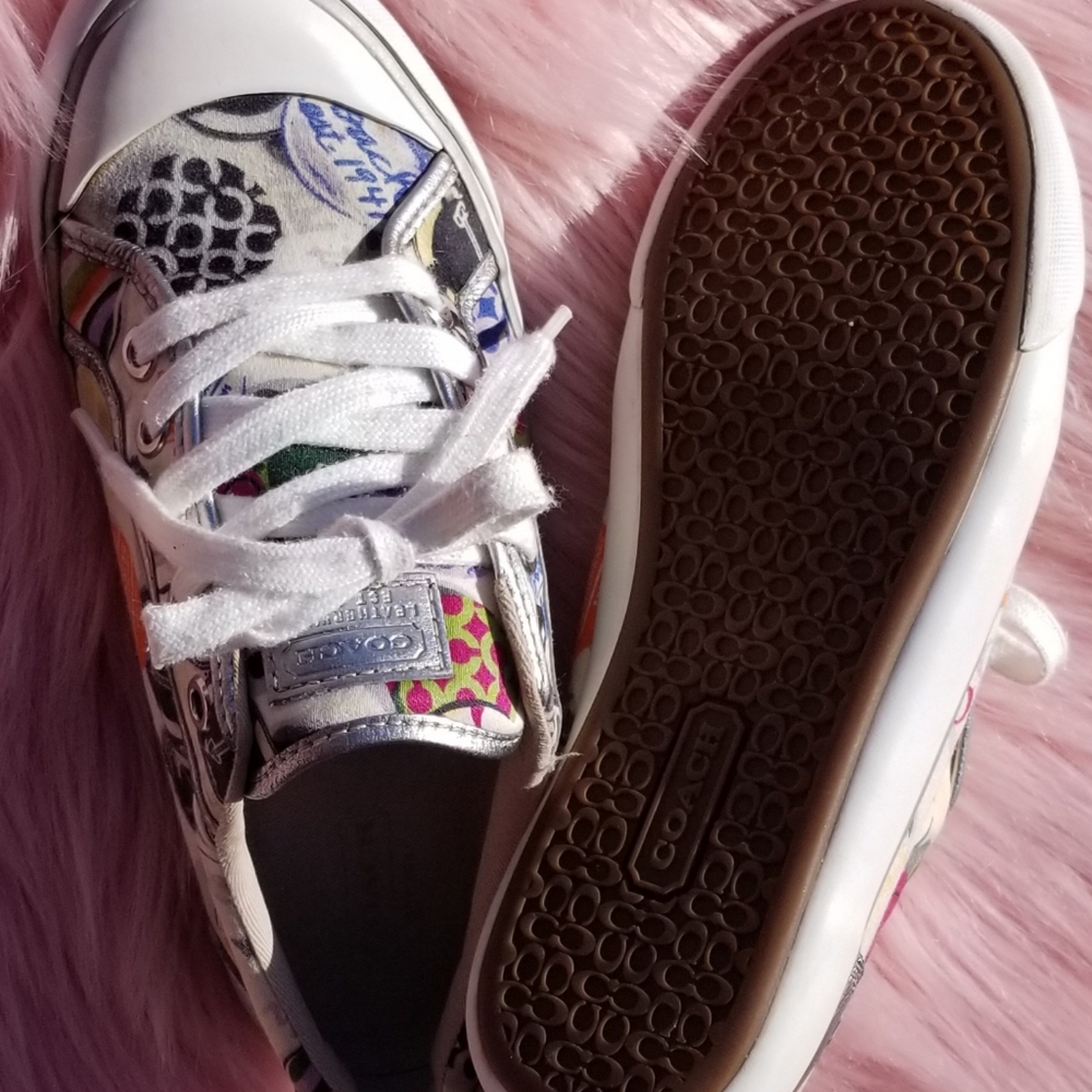 COACH POPPY BARRETT BUBBLE SNEAKERS - Picture 5 of 5